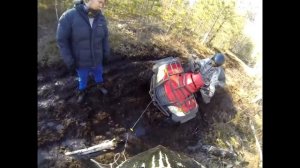 Едем на CFMOTO X6 и X8 по лесам и заливам. Чуть не перевернули X8.