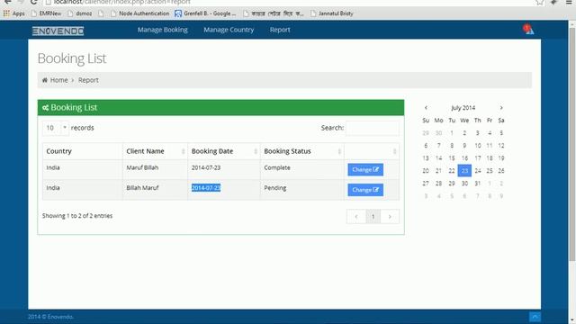 Online Booking system & Notification Using PHP смотреть онлайн