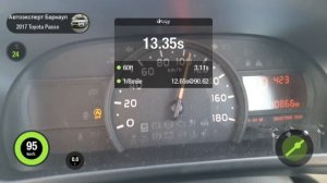 Разгон Toyota Passo 2017 год, 1.0 CVT., 0 - 100 км/ч, 402 метра