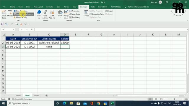 Excel VBA write a Simple macro | Macro sikhe assani se | No Need to Learn Coding | 2021 смотреть онлайн