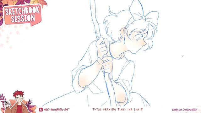 I’ve been BUSY so let’s draw GHIBLI | SKETCHBOOK SESSION смотреть онлайн