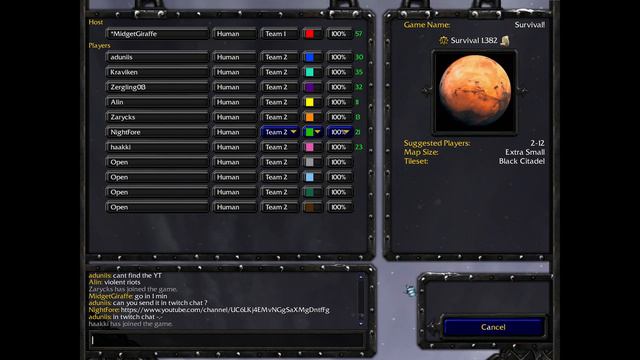 [WarCraft 3] Survival 1.382 ► 189 Points ♦ Chaos Knight | 10 Players Gameplay ║Survival #19║ смотреть онлайн