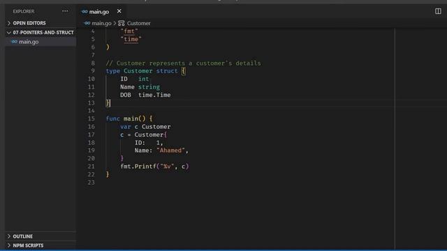 #07 - Pointers & Structures in Golang (Tamil) смотреть онлайн