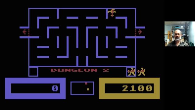 Atari 8-Bit Game Play, Wizard of Wor смотреть онлайн