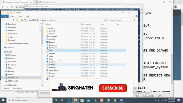 HOW TO CREATE PYTHON DJANGO SCHOOL MANAGEMENT SYSTEM | 2020 | PART 1 | INSTALLING PACKAGES смотреть онлайн