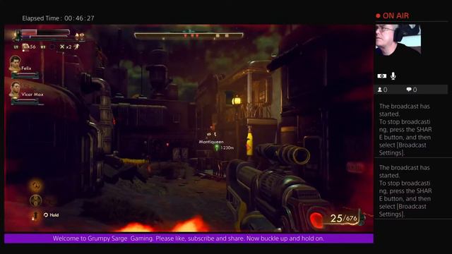Grumpy Sarge Gaming Outer Worlds live stream смотреть онлайн