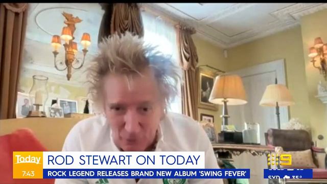 Rod Stewart chats to Richard Wilkins on TODAY смотреть онлайн