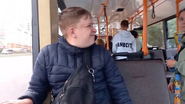 Троллейбус Минска БКМ 32102 бортовой номер 4529 марш 44 смотреть онлайн