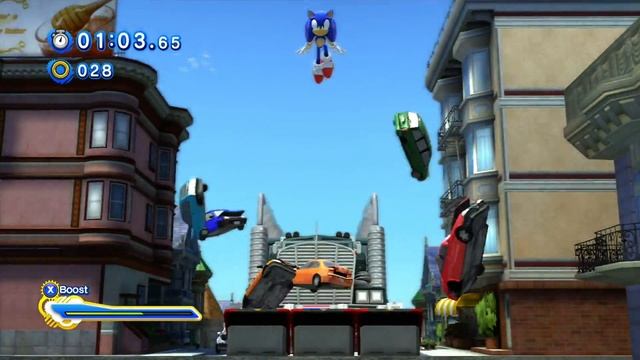 Sonic Generations City Escape Act 2 Speedrun 1:50.09 (Superspeed, No skills) смотреть онлайн