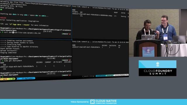 CF^3 - Putting a Kubernetes Behind CF - Julz Friedman, Andrew Edgar & Julian Skupnjak, IBM смотреть онлайн