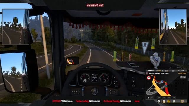 Eurotruck Simulator // Heute Durch Deutschland In Richtung Italien    :D
