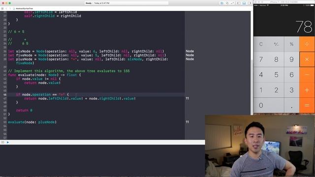 Swift 3 Fun Algorithms: Abstract Syntax Tree (Warning: Somewhat Difficult Recursion) смотреть онлайн