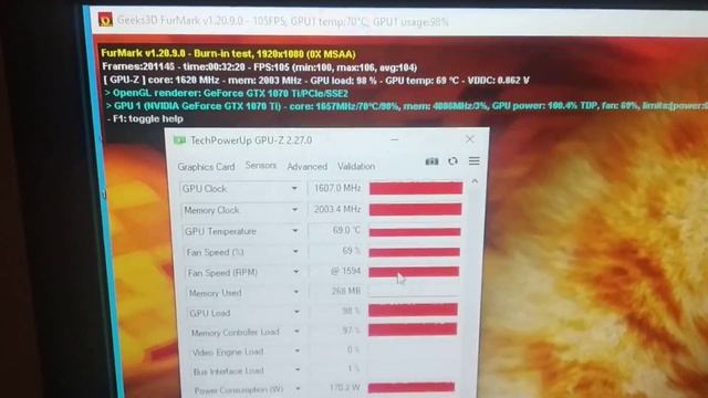 MSI GeForce GTX 1070 Ti Armor 8GB GDDR5 смотреть онлайн