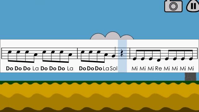Música do Pou | Partitura com Notas para Flauta Doce, Violino | Cliff Jump смотреть онлайн