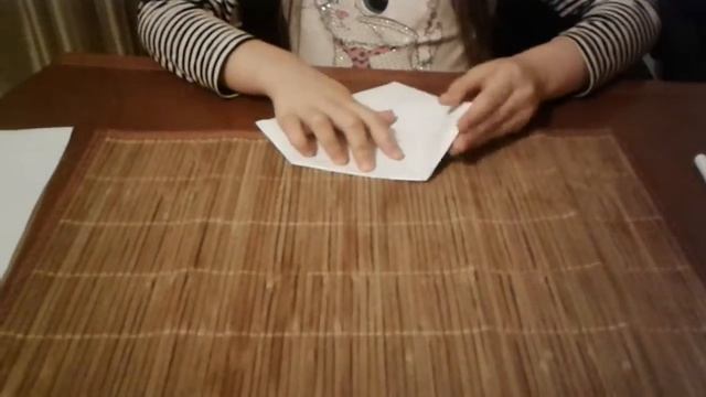 Птица из бумаги - не сложное оригами смотреть онлайн