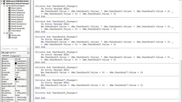 #1 How to Create School/College Manager In Excel VBA (2021) || Add Students & A Menu With Icons смотреть онлайн