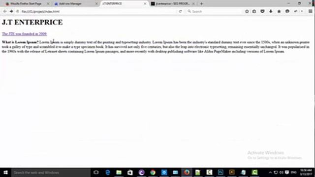 professional web design tutorial 2 HTML P Tag смотреть онлайн