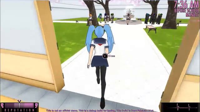 Жизнь школьницы ( ДЕНЬ 1) Yandere Simulator прохождение смотреть онлайн
