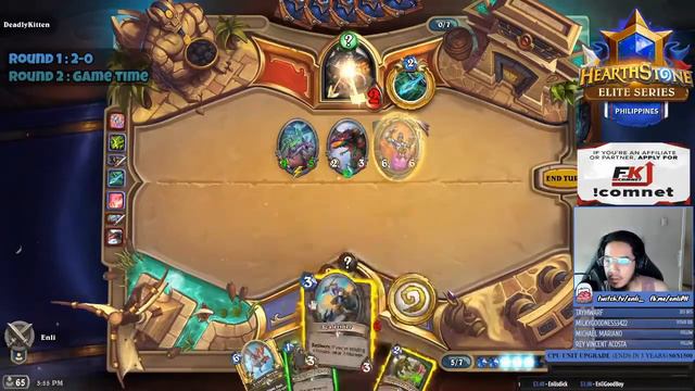 Lucky and Fail Moments in Hearthstone Elite Series Philippines - Qualifier 1 смотреть онлайн