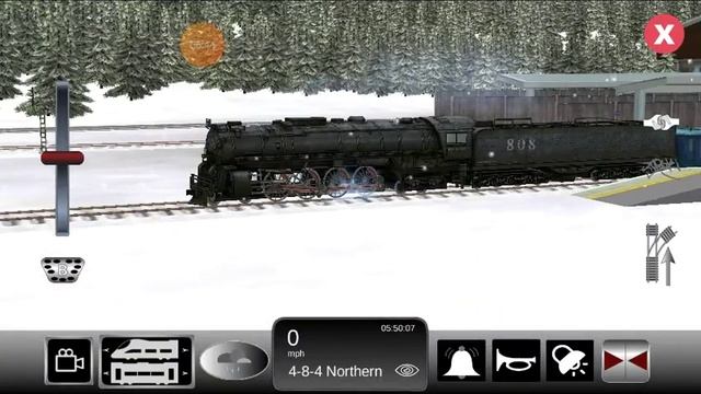 Полярный экспресс в игре Train sim. смотреть онлайн