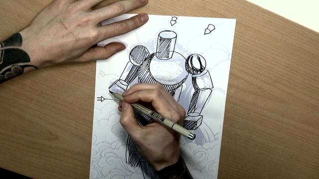 How To Use SHADOWS In A Comic Book Drawing! *TUTORIAL* смотреть онлайн