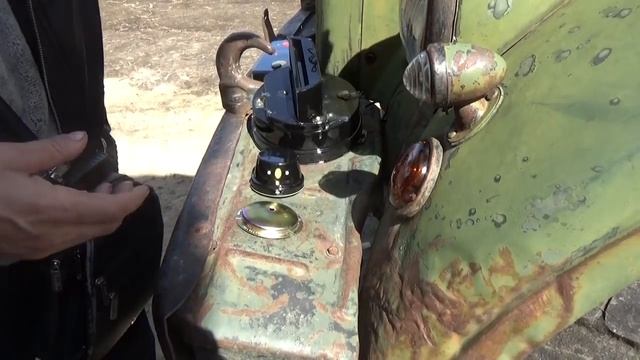 Пришла посылка ,светомаскировка фар на Газ 63. смотреть онлайн