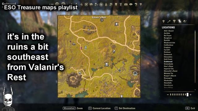 Grahtwood Treasure Map 6 vi [Elder Scrolls Online] ESO смотреть онлайн