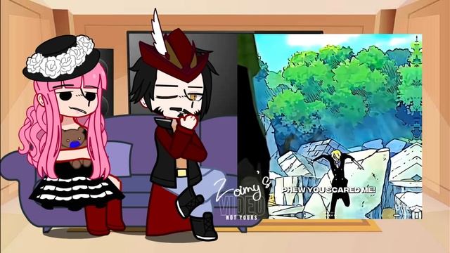 Mihawk and Perona reacts to Zoro смотреть онлайн