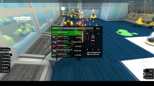 [Roblox: Retail Tycoon] Auto Re-Supply Tutorial смотреть онлайн