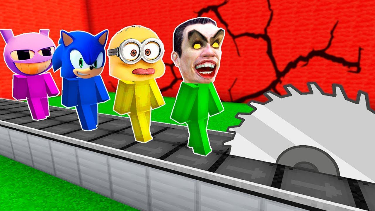 КАК МНЕ УСПЕТЬ ИХ СПАСТИ в МАЙНКРАФТ? смотреть онлайн