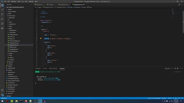 Vue js (day5) - component data ( reactivity system) and v-for directive смотреть онлайн