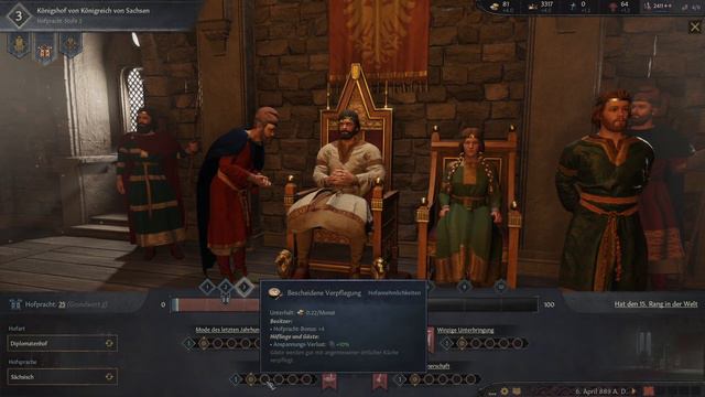 Let's Play Crusader Kings 3 - Royal Court // Das Königreich der Sachsen // Part 1 // ger Roleplay смотреть онлайн