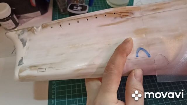 Реставрация и сборка модели линкора Бисмарк. часть 13.