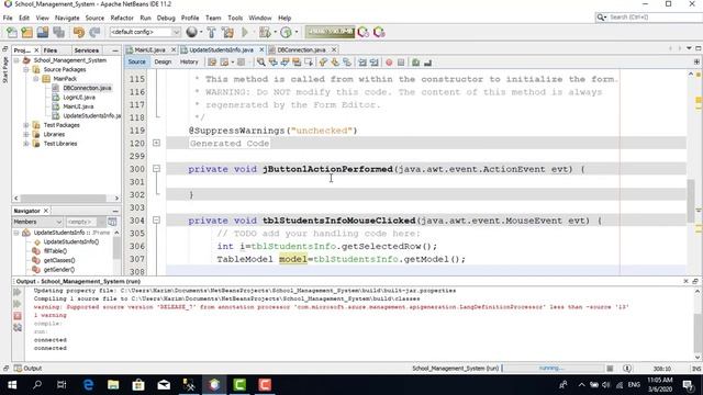 How to fill controls from jTable(p13) смотреть онлайн