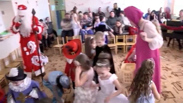 Новогодний утренник старшая группа 30.12.2016г. смотреть онлайн