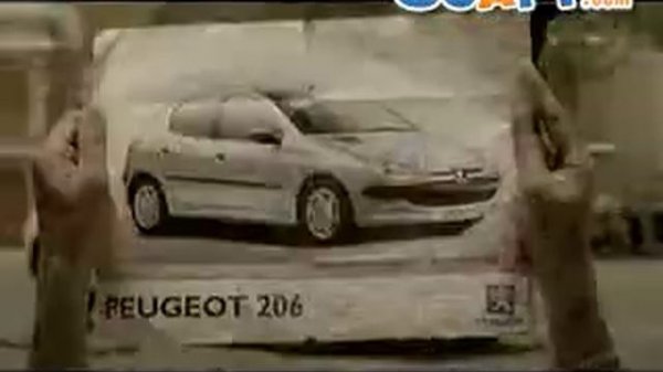 Funny commercials Peugeot 206 Commercial Scafy dot com