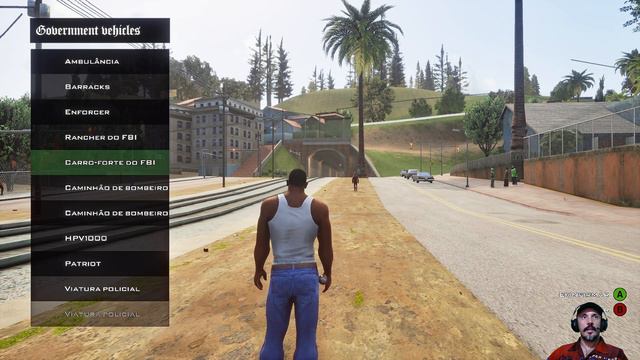 GTA SA TRILOGY Simple Native Trainer V0.5 (Mod De Armas, Veículos, Clima, Hora, Teletransporte, Etc