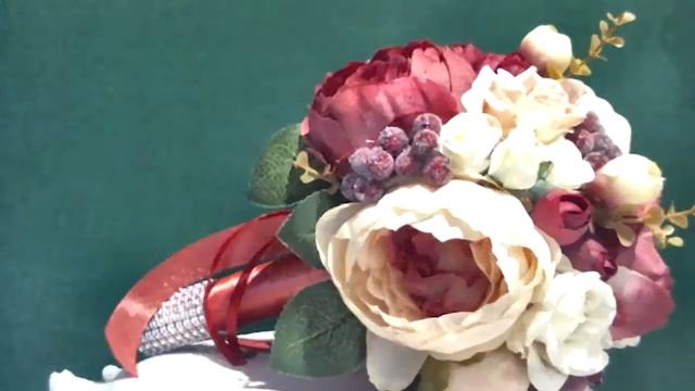 Свадебный букет невесты. Видеообзор. смотреть онлайн