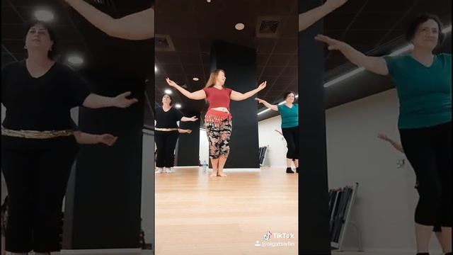 Belly dance lesson // Урок Восточных танцев. Танцы живота // ריקודי בטן.שיעור смотреть онлайн