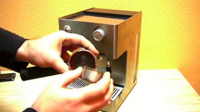 Saeco Aroma Inox - holder смотреть онлайн