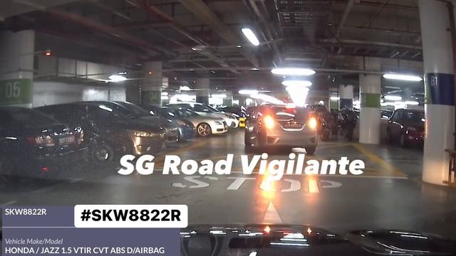27jan2024 Suntec Carpark honda jazz #SKW8822R hit parked #SJV2798J honda stream смотреть онлайн