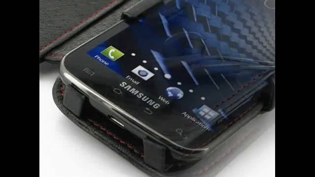 PDair Leather Case for Samsung Galaxy S II LTE SGH-i727R - Book Type (Black/Red Stitchings) смотреть онлайн
