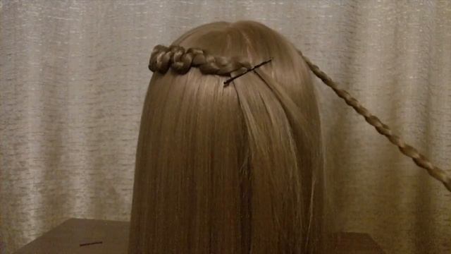 Красивая и простая прическа быстро за 5 минут. /Fast beautiful and easy hairstyle for 5 minutes. смотреть онлайн