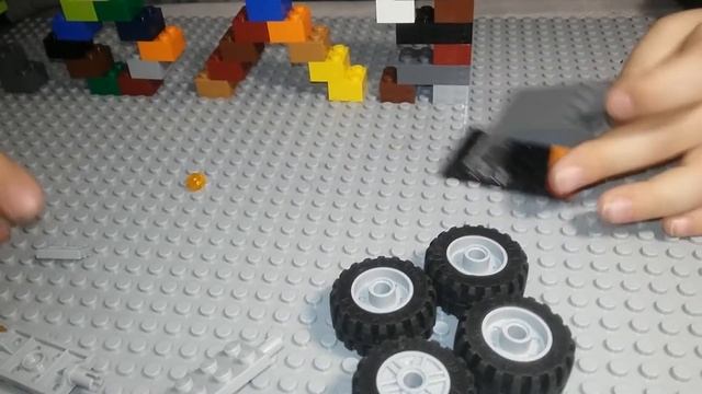 Лего самоделка Джип смотреть онлайн