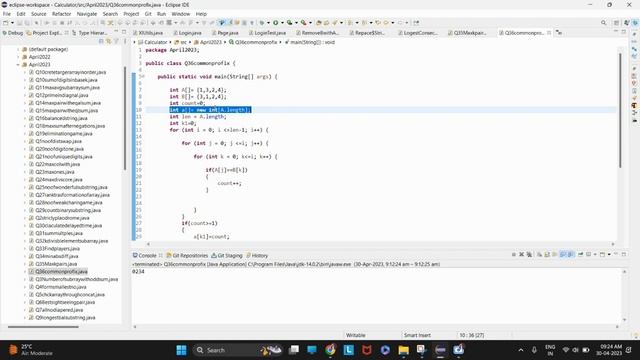 Find the Prefix Common Array of Two Arrays #LeetCode #java #coding #intervewQuestions #dsa смотреть онлайн