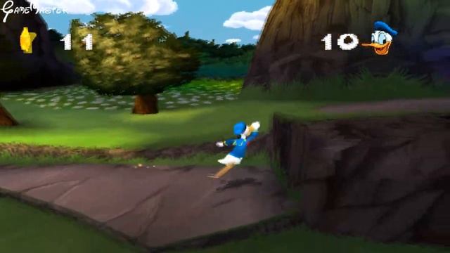 Disney's Donald Duck: Goin' Quackers 112% - WORLD 1: Duckie Mountain - Walkthrough смотреть онлайн