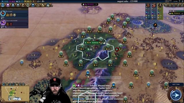 Setting Up For An INSANE Great Wall ONLY Tourism Victory In Civ 6 - China Pt 1 смотреть онлайн