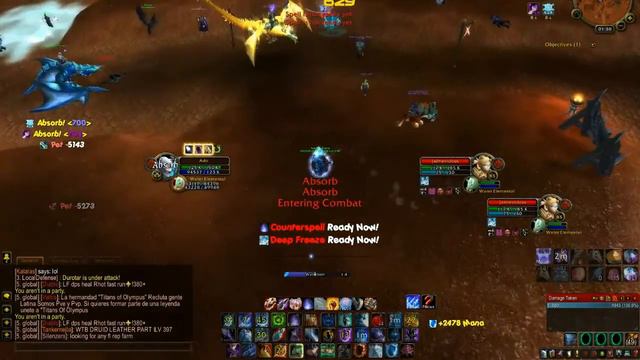 Frost Mage vs Blood DK | WoW 4.3.4 смотреть онлайн
