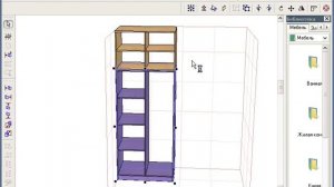 Базовый Курс Pro100 - Урок №2. Делаем 2-х створчатый шкаф.
