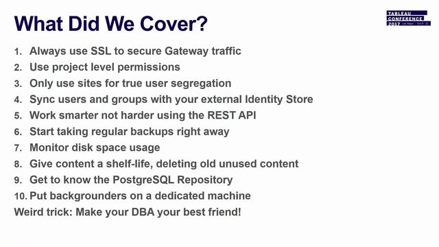 The top 10 things every admin should know смотреть онлайн